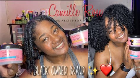camille rose hair products set